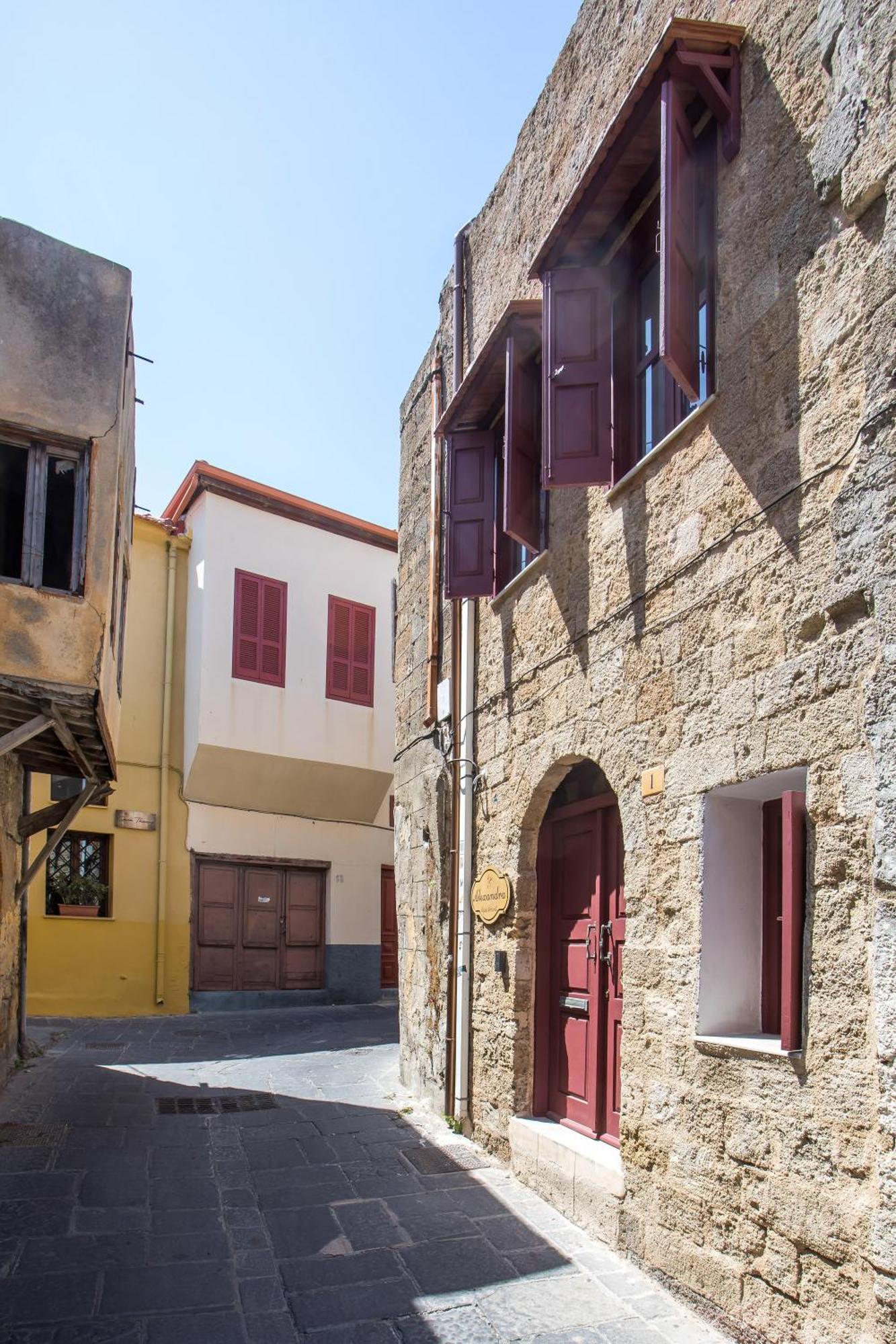 Alexandras Stone House Villa Rhodes City Dış mekan fotoğraf